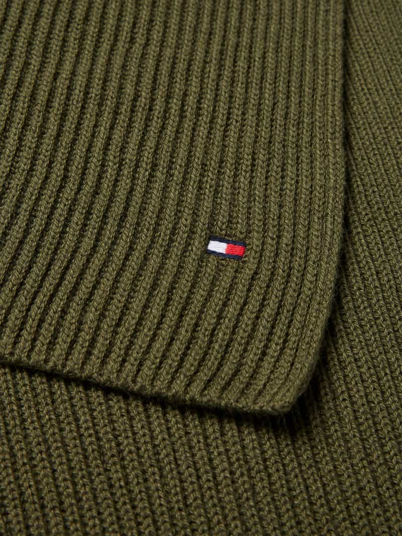 Tommy Hilfiger Sjaal van een mix van katoen en kasjmier