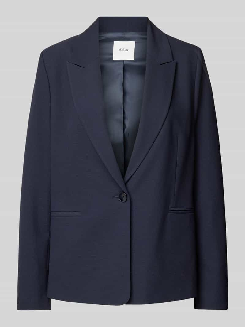 S.Oliver BLACK LABEL Blazer met reverskraag