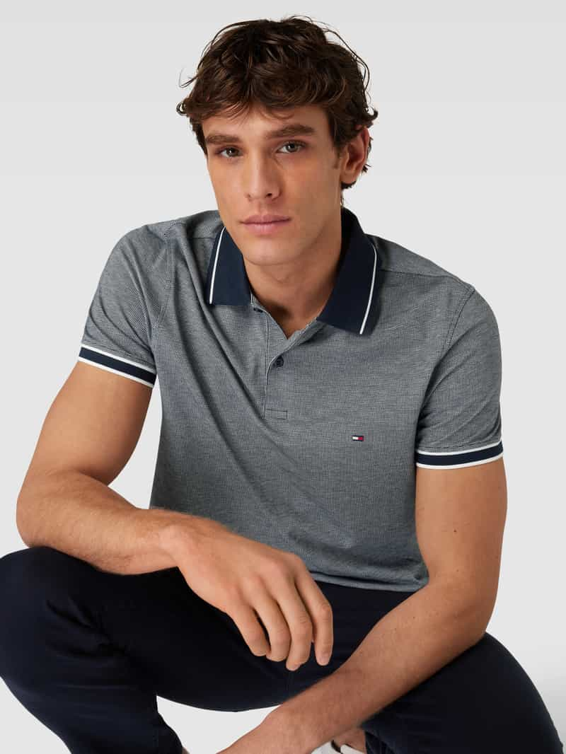 Tommy Hilfiger Poloshirt met logostitching