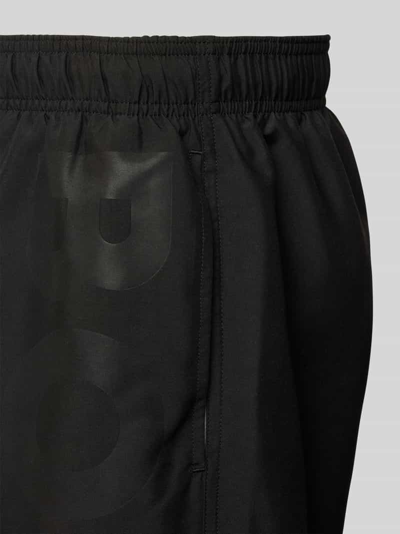 Boss Regular fit zwembroek met labelprint model 'Orca'