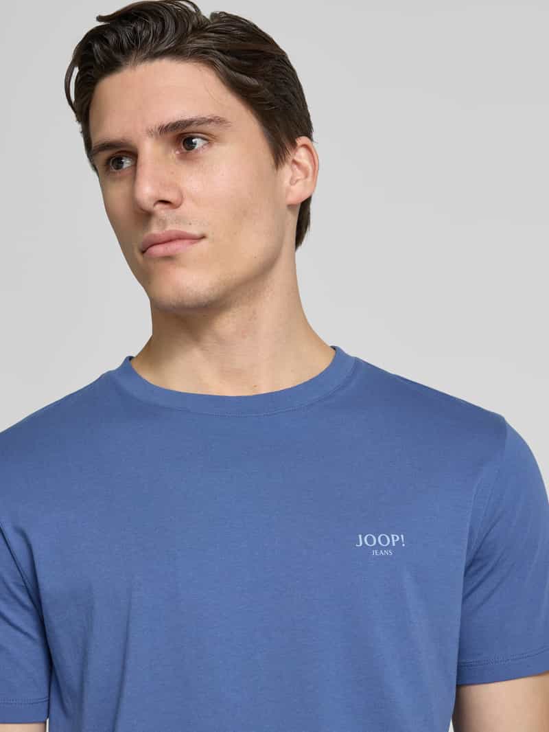 JOOP! JEANS T-shirt met labelprint model 'Alphis'