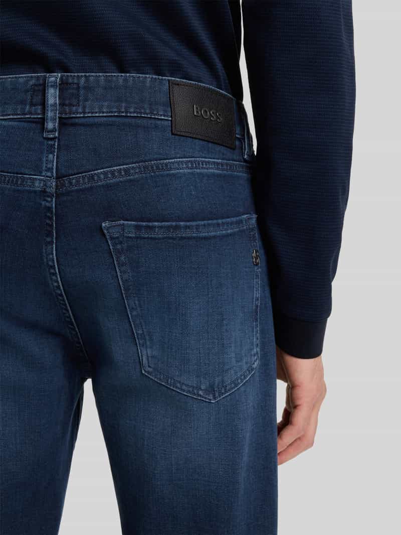 Boss Regular fit jeans van katoenmix model 'RE.MAINE'