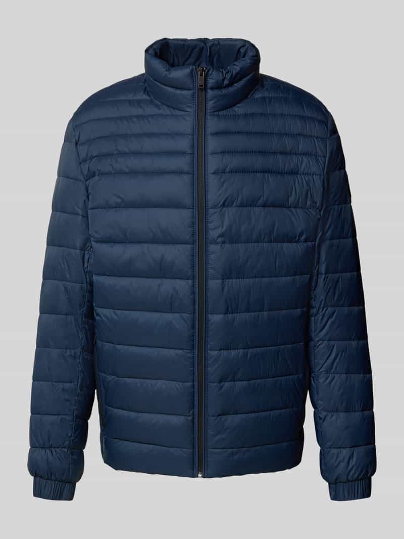 Boss Orange Slim fit gewatteerd jack met opstaande kraag model 'ODEN2'