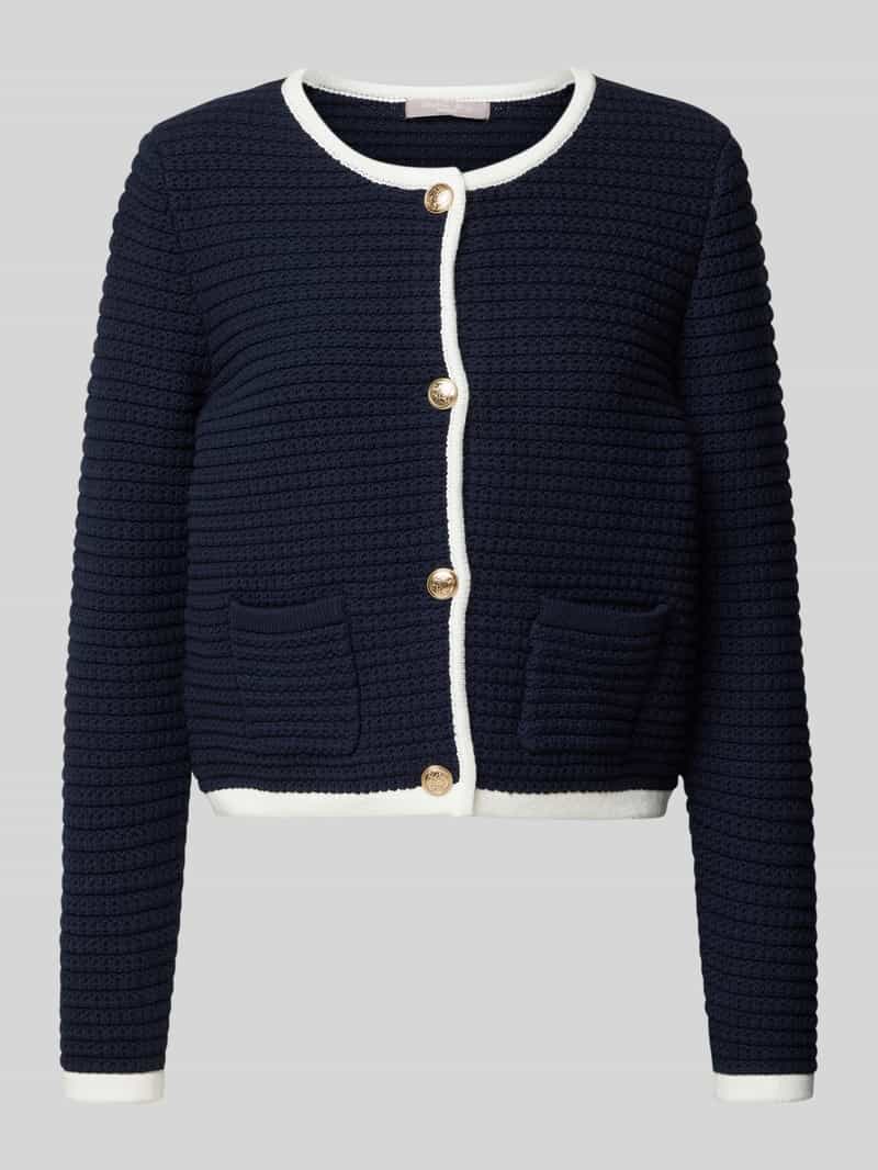 Christian Berg Woman Selection Cardigan met structuurmotief