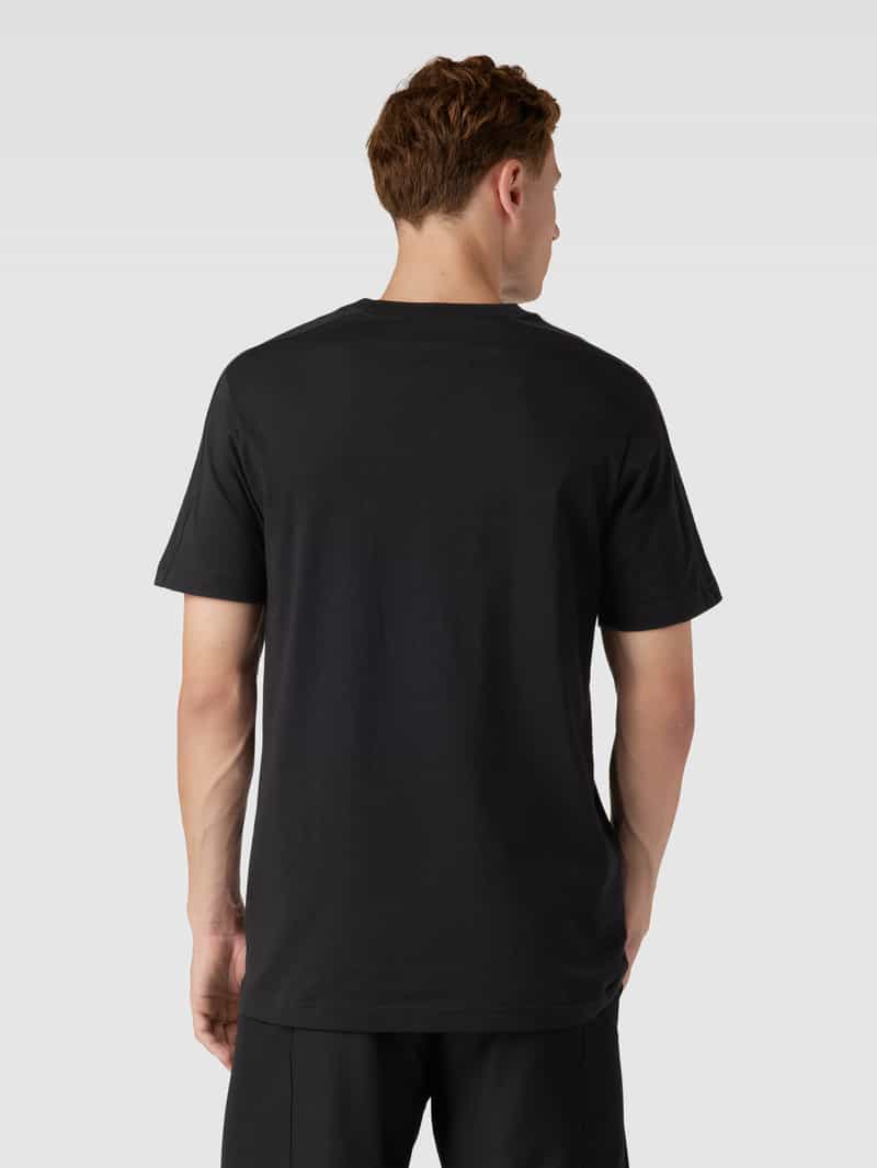 T-shirt met labelstitching ADIDAS SPORTSWEAR
