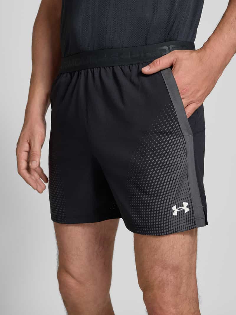 Under Armour Korte regular fit broek met logodetail