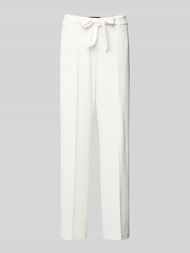 comma Stoffen broek met achterzakken
