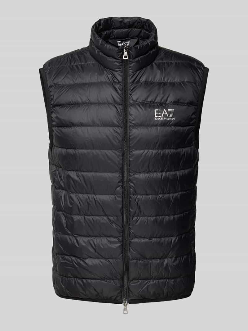 EA7 Emporio Armani Bodywarmer met opstaande kraag model 'TRAIN'