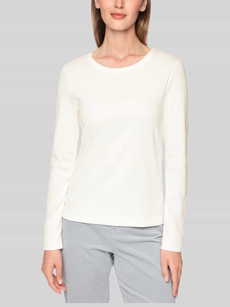 Marc Cain Shirt met lange mouwen met ronde hals