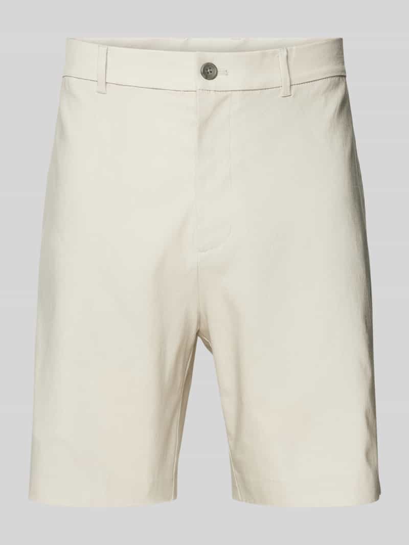 CK Calvin Klein Korte regular fit chino met ceintuurlussen