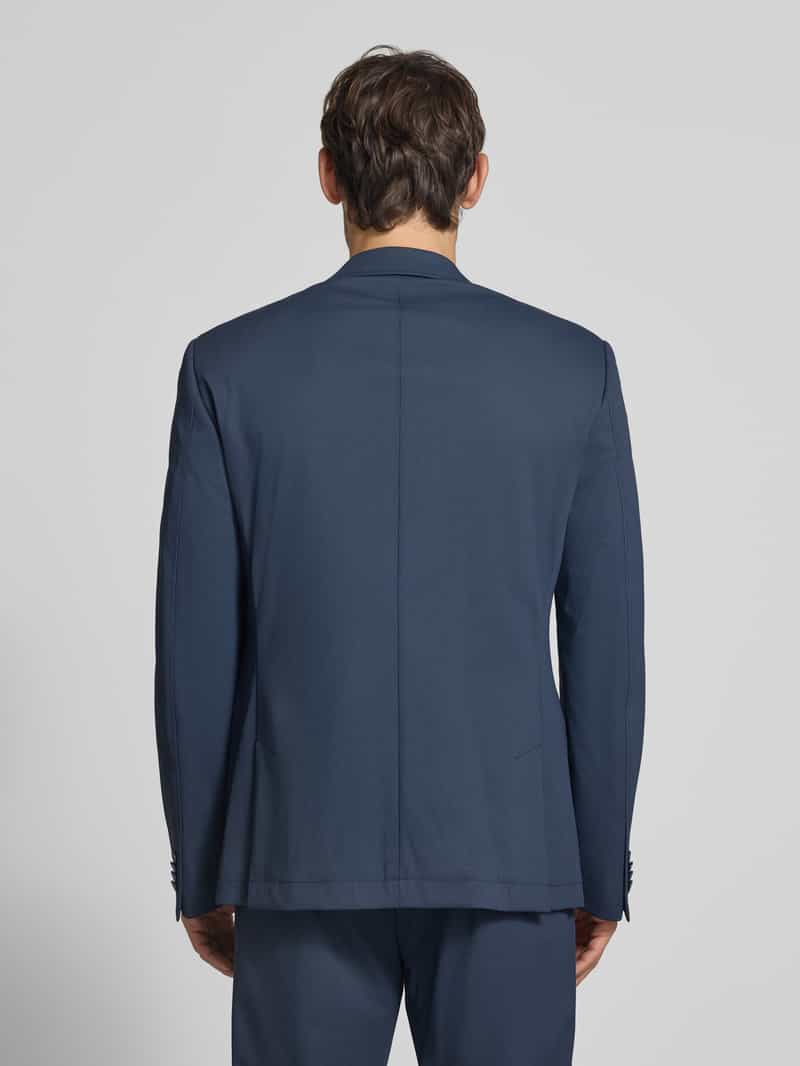 Bugatti Slim fit 2-knoops colbert met klepzakken