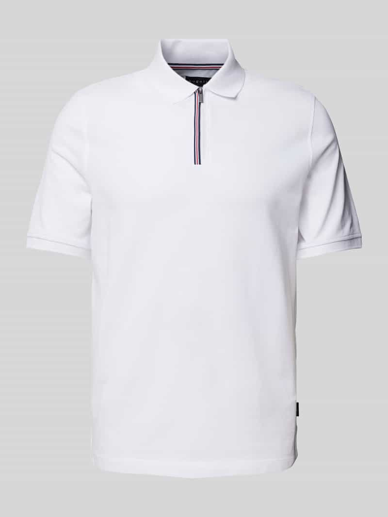 Bugatti Poloshirt met polokraag