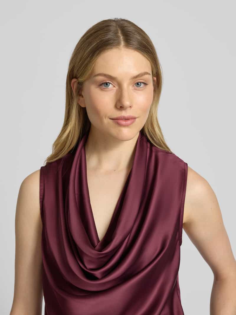 RINASCIMENTO Regular fit blouse met watervalhals