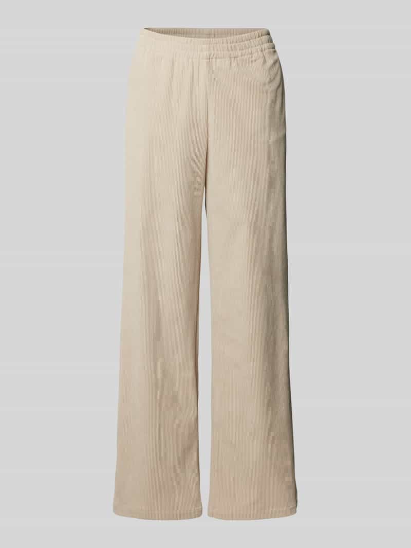 Only Corduroy broek met wijde pijpen model 'LAVENDER'