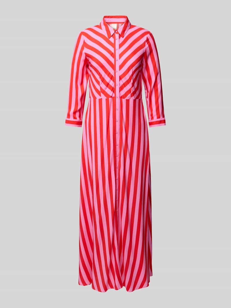 YAS Maxi-jurk met doorknoopsluiting model 'SAVANNA'