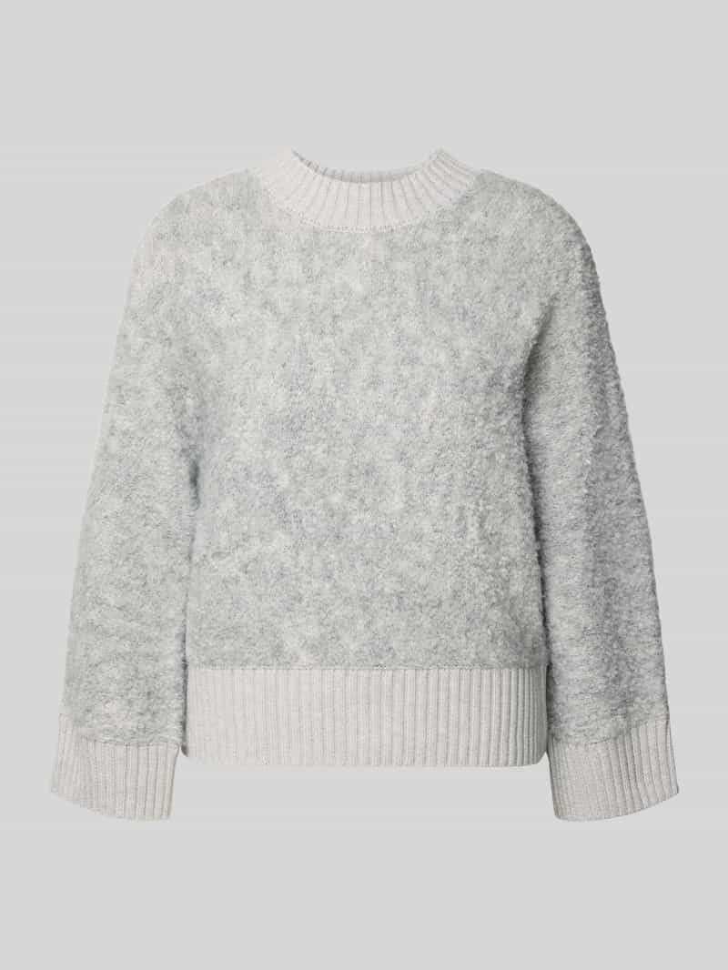 Opus Gebreide pullover met ribboorden model 'Pennan'