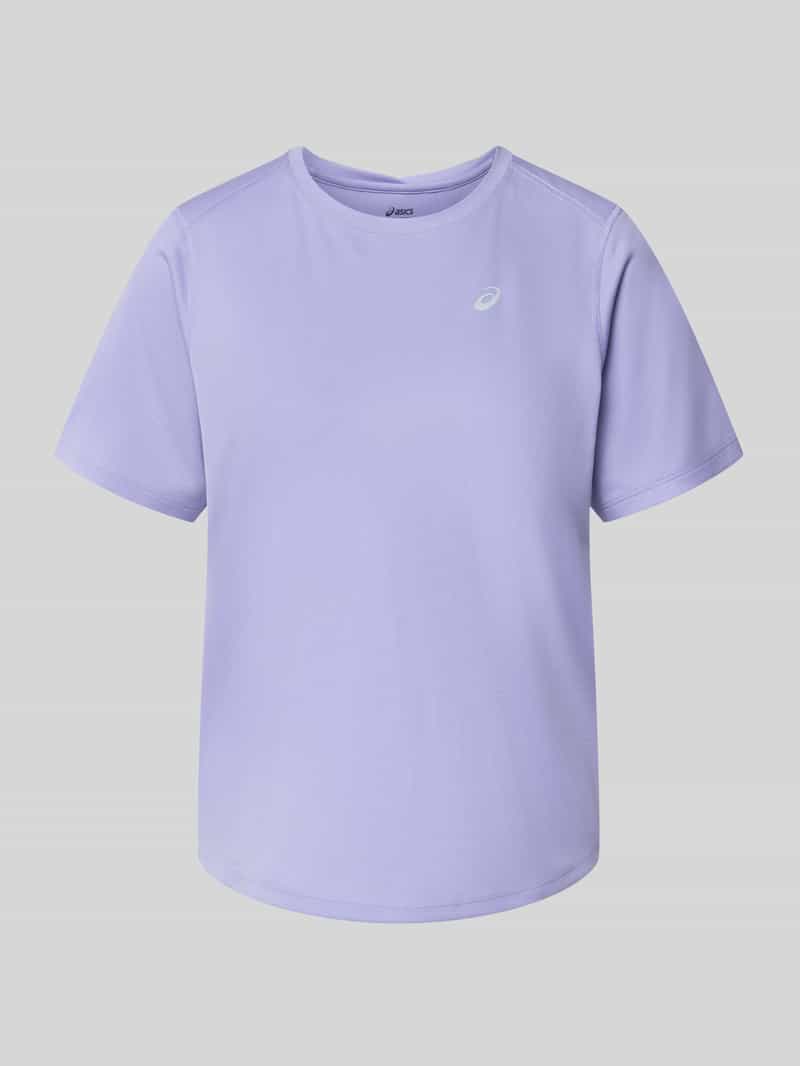ASICS T-shirt met ronde hals en logoprint