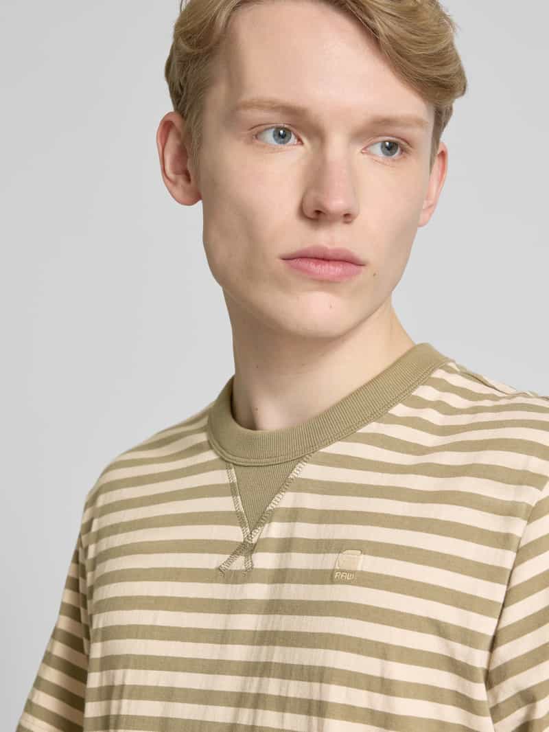 G-Star Raw T-shirt met labelstitching