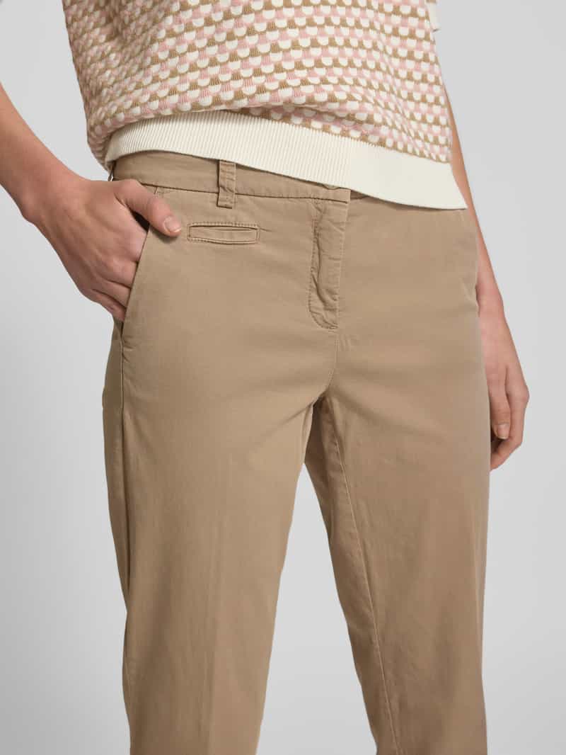 CAMBIO Slim fit broek met verkort model 'STELLA'
