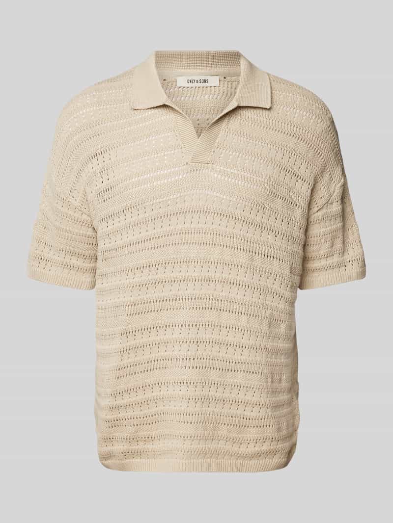 Only & Sons Poloshirt met structuurmotief model 'GRAYSON'