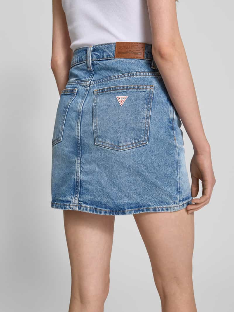 Guess Jeans Jeansrok met labeldetail