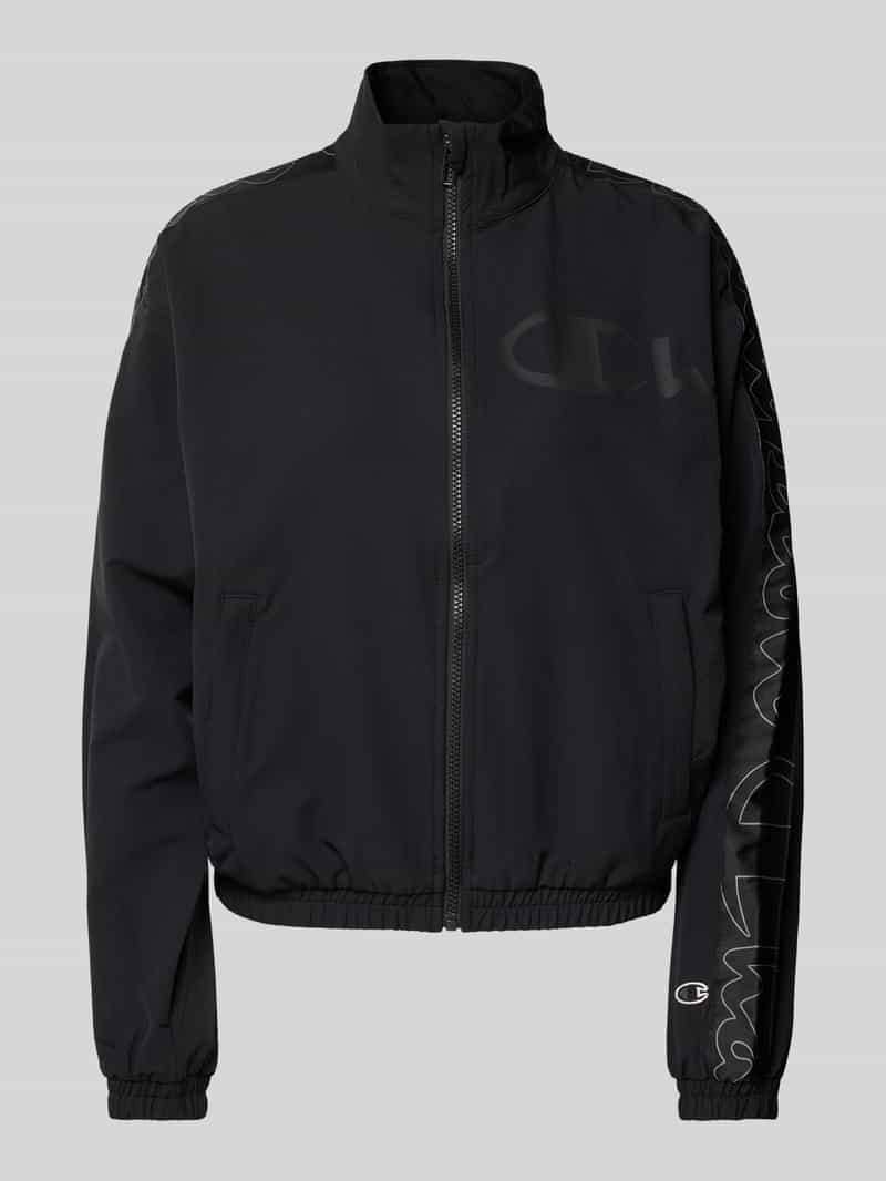 Champion Sweatjack met labelprint