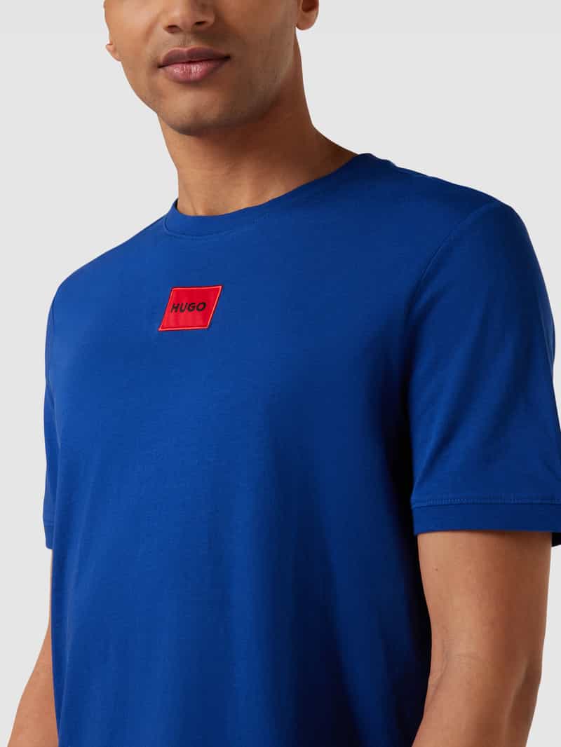 HUGO T-shirt met labelpatch model 'Diragolino'