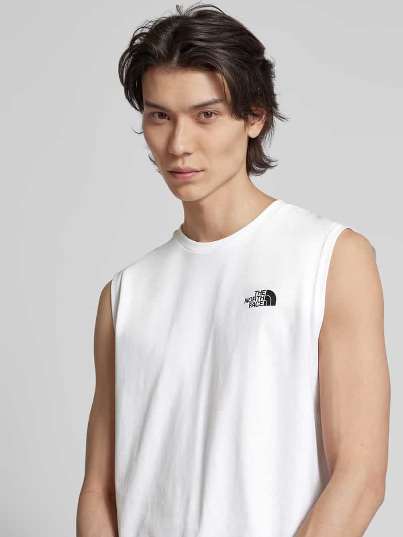 The North Face Tanktop met labelprint