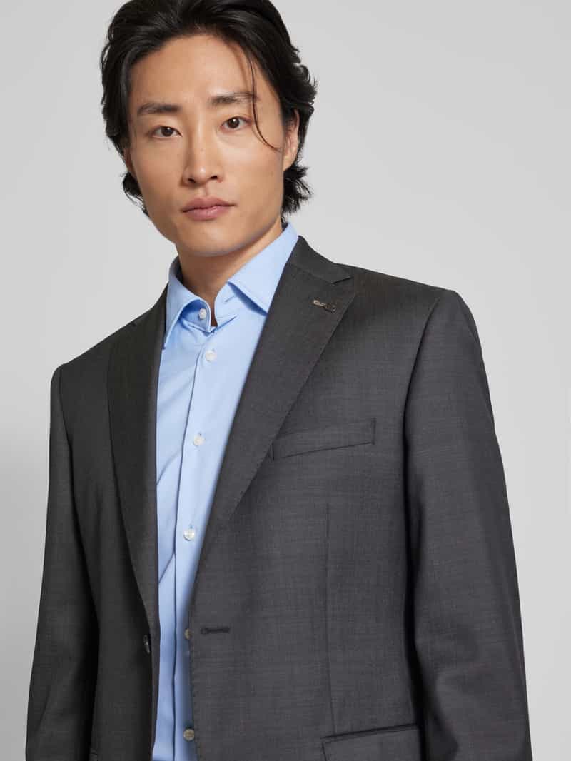 Boss Slim fit zakelijk overhemd met kentkraag model 'Hank'
