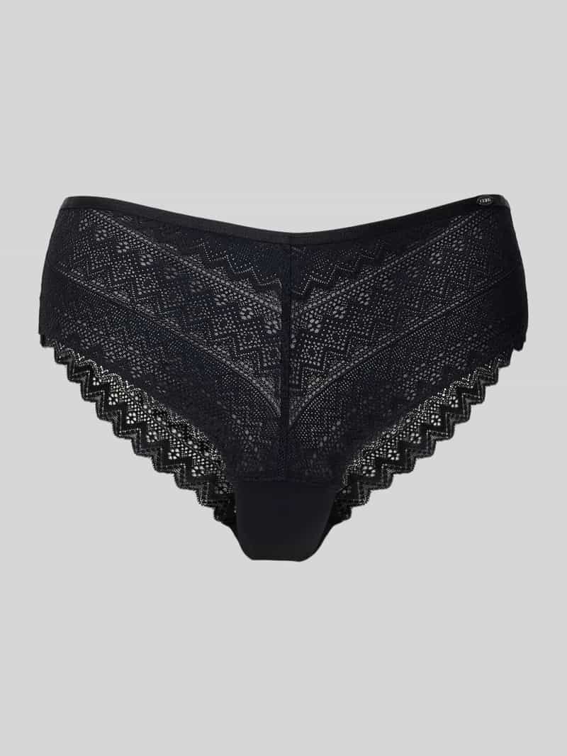 SKINY Slim fit slip met logo-applicatie model 'Cheeky'