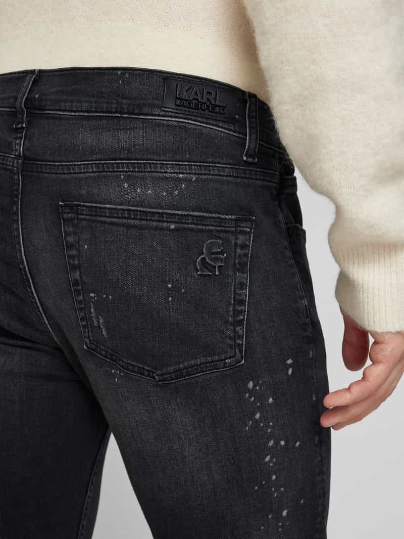 Karl Lagerfeld Jeans met 5-pocketmodel