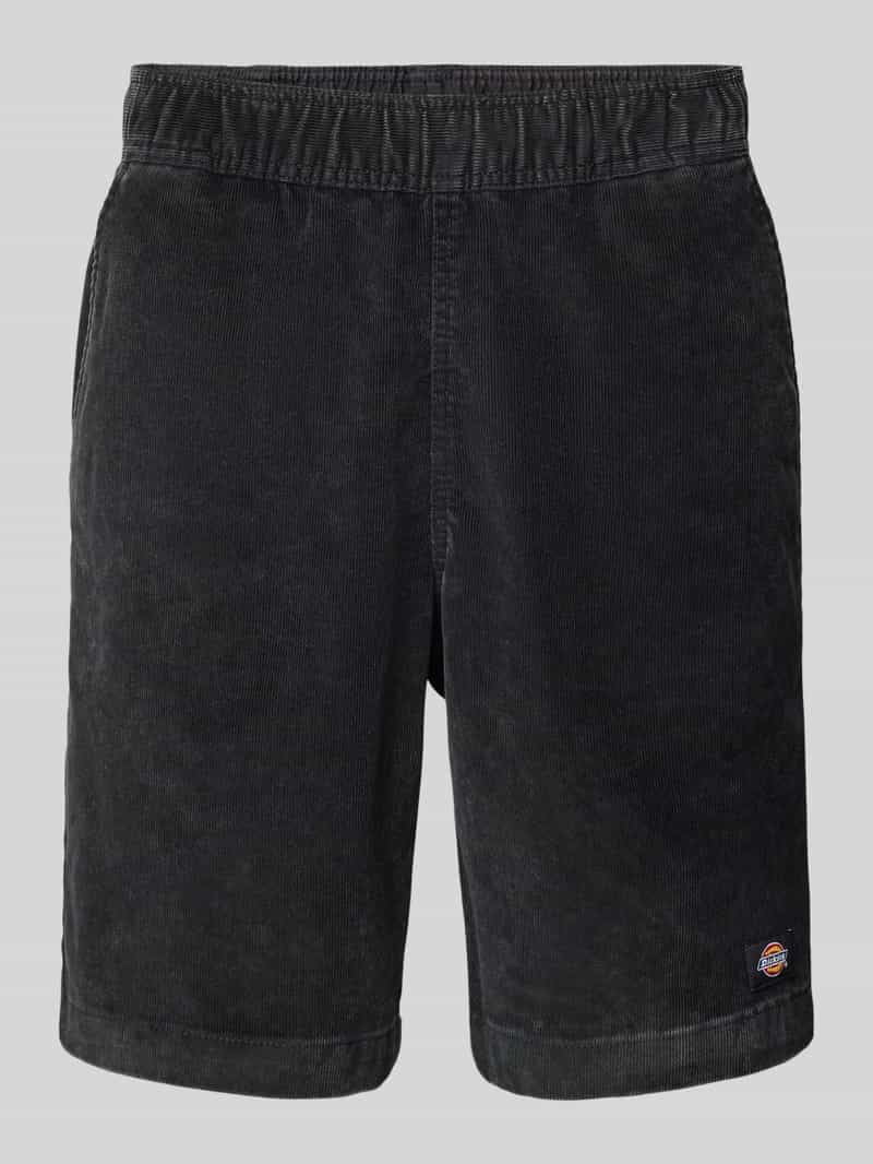 Dickies Korte regular fit corduroy broek met elastische band model 'CHASE CITY'