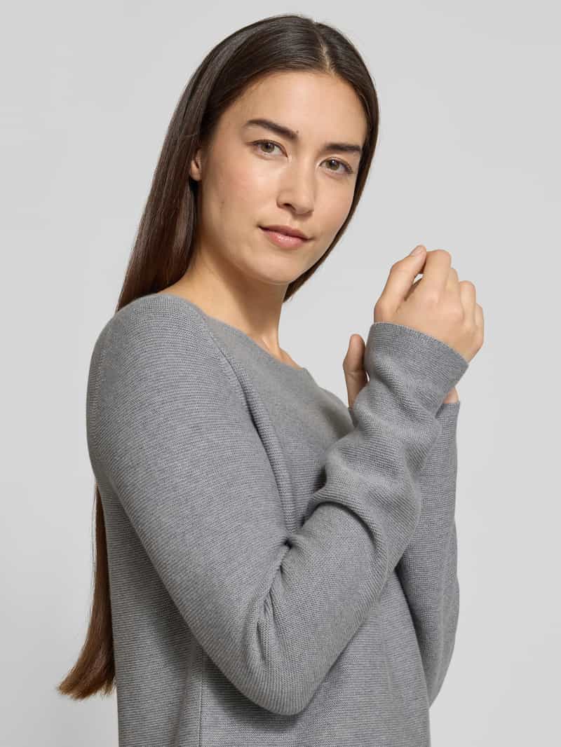 Marc O'Polo Regular fit gebreide pullover van zuiver katoen