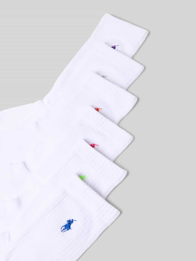 Polo Ralph Lauren Sokken met ribboordjes in een set van 6 paar