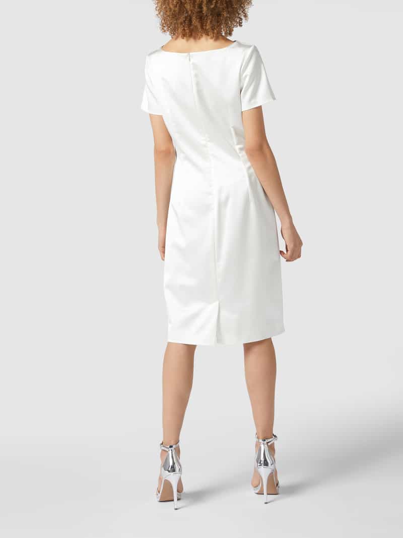 Cocktailjurk van satijn Swing