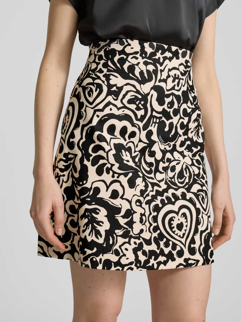 Weekend Max Mara Minirok met structuurmotief model 'LIGNANO'