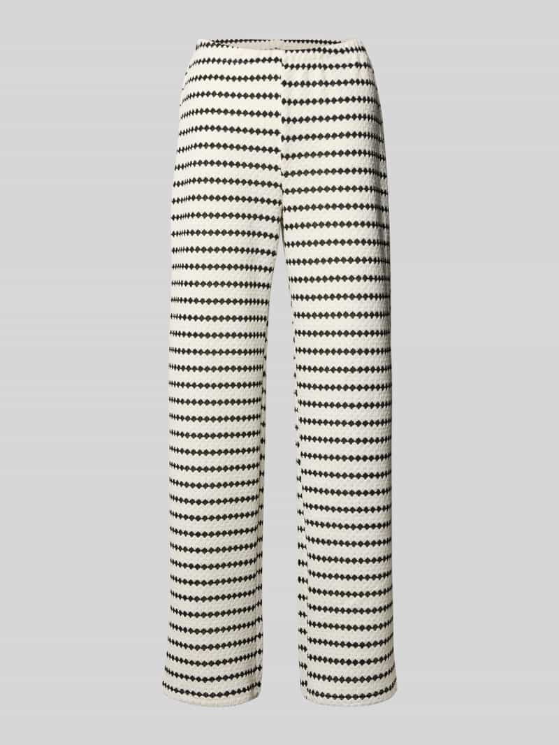 Only Regular fit gebreide broek met katoen model 'EVA'