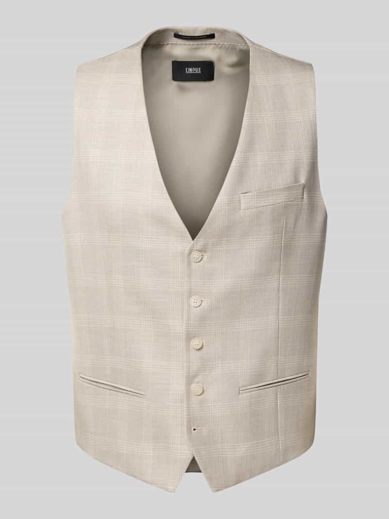 CINQUE Gilet met paspelzakken model 'Vita'
