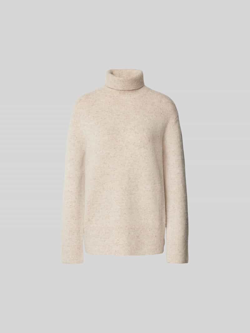 Pullover met geribde boorden