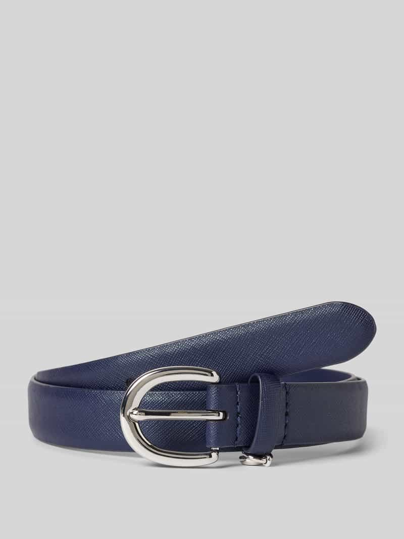 Lauren Ralph Lauren Leren riem met doornsluiting model 'CHARM'