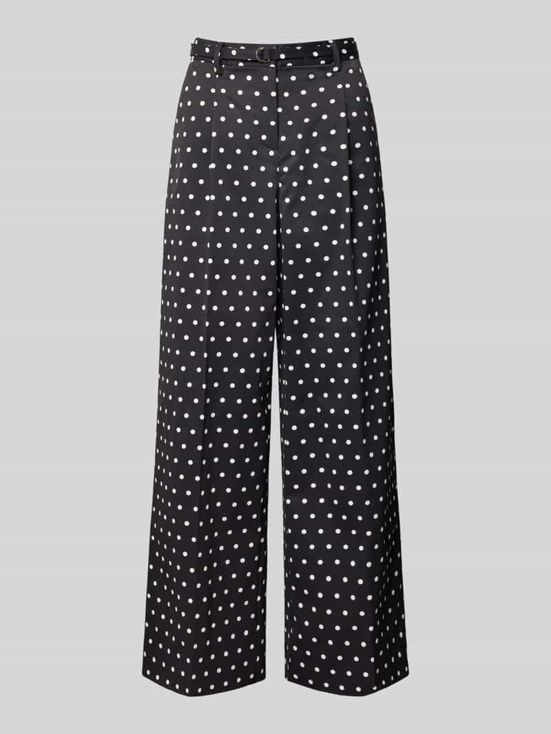Broek in all-overlook met riem model 'MALBA'