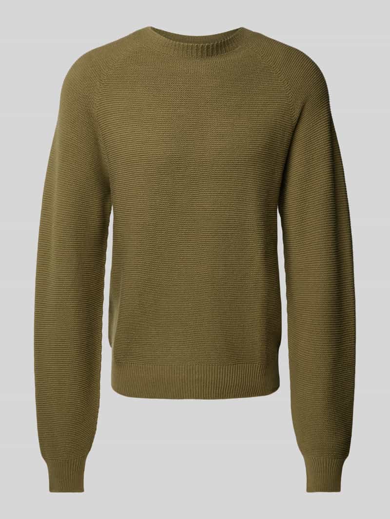 JAKE*S STUDIO MEN Gebreide pullover met ronde hals