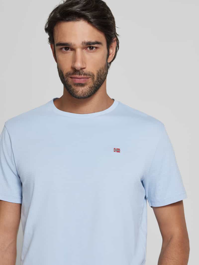 Napapijri T-shirt met labelstitching