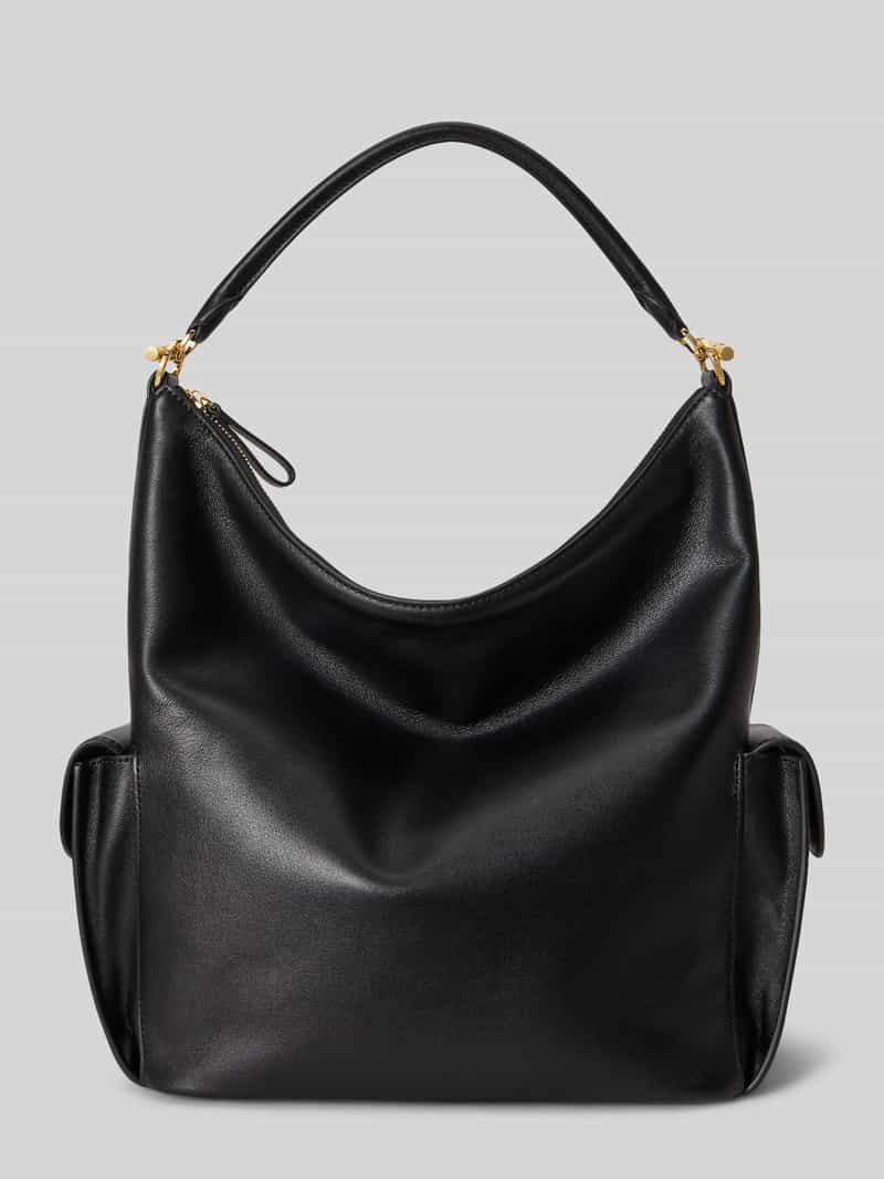 Schoudertas van echt leer