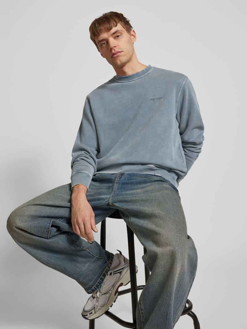 Dickies Sweatshirt met labelstitching model 'PLENTYWOOD'