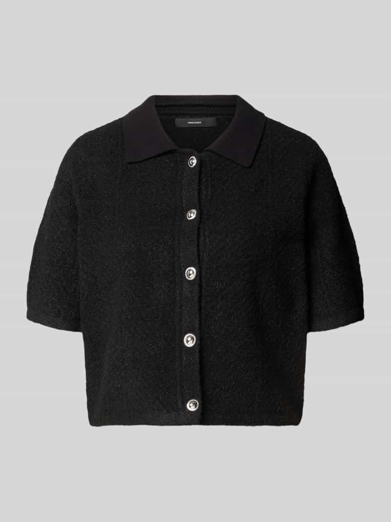 Vero Moda Regular fit gebreid jack met sierknopen model 'DIANA'
