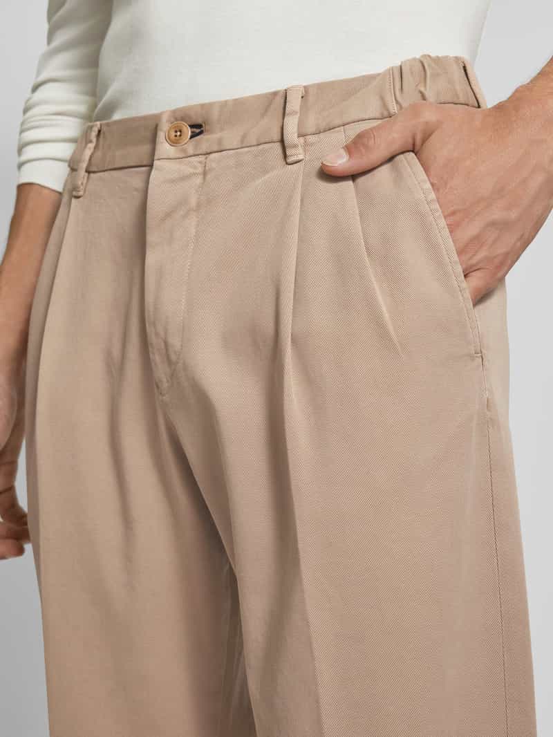 JOOP! JEANS Stoffen broek met bandplooien
