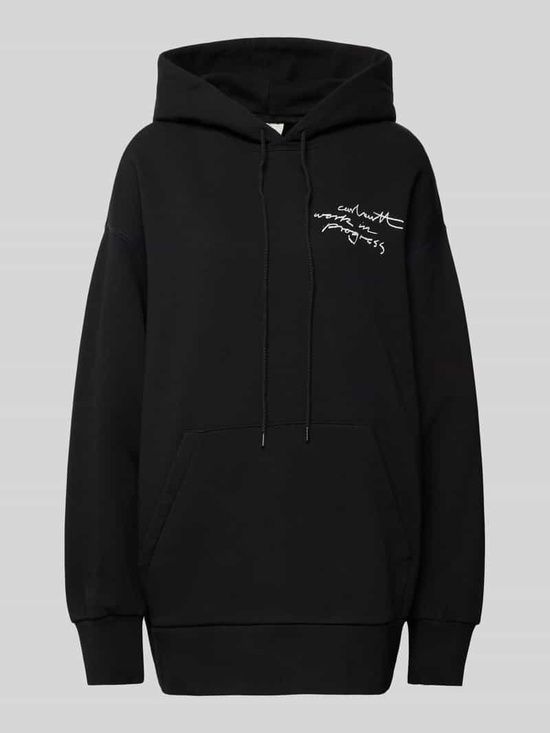 Carhartt Work In Progress Oversized hoodie met labelprint model 'LIPS'