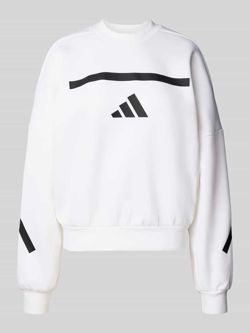 ADIDAS SPORTSWEAR Sweatshirt met logo en ronde hals