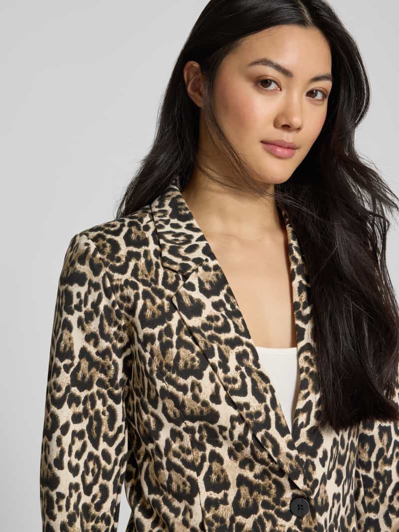 FREE QUENT Slim fit blazer met knoopsluiting model 'NANNI'